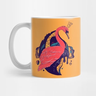 Retro Triad Swan Queen Mug